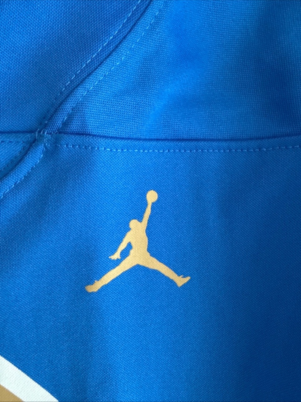 Men's Jordan Troy Aikman #8 UCLA Bruins NCAA Game Jersey Sz XL - Blue RARE - Picture 5 of 6
